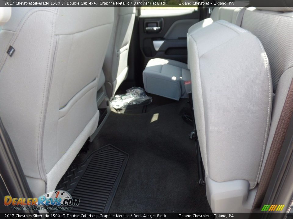 2017 Chevrolet Silverado 1500 LT Double Cab 4x4 Graphite Metallic / Dark Ash/Jet Black Photo #17