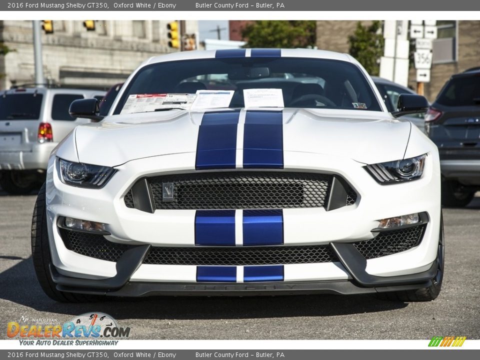2016 Ford Mustang Shelby GT350 Oxford White / Ebony Photo #4