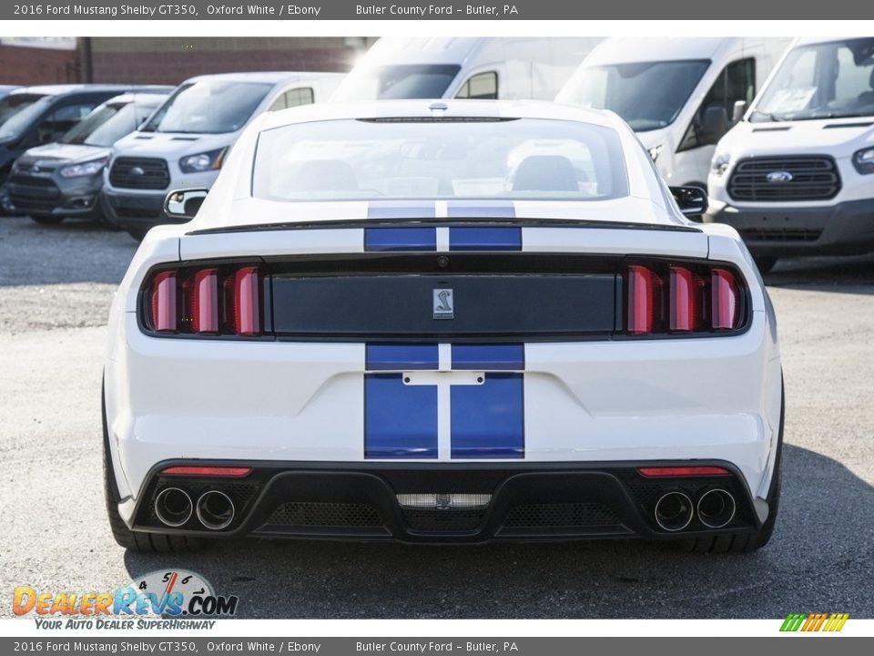 2016 Ford Mustang Shelby GT350 Oxford White / Ebony Photo #7