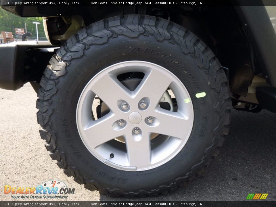 2017 Jeep Wrangler Sport 4x4 Gobi / Black Photo #11