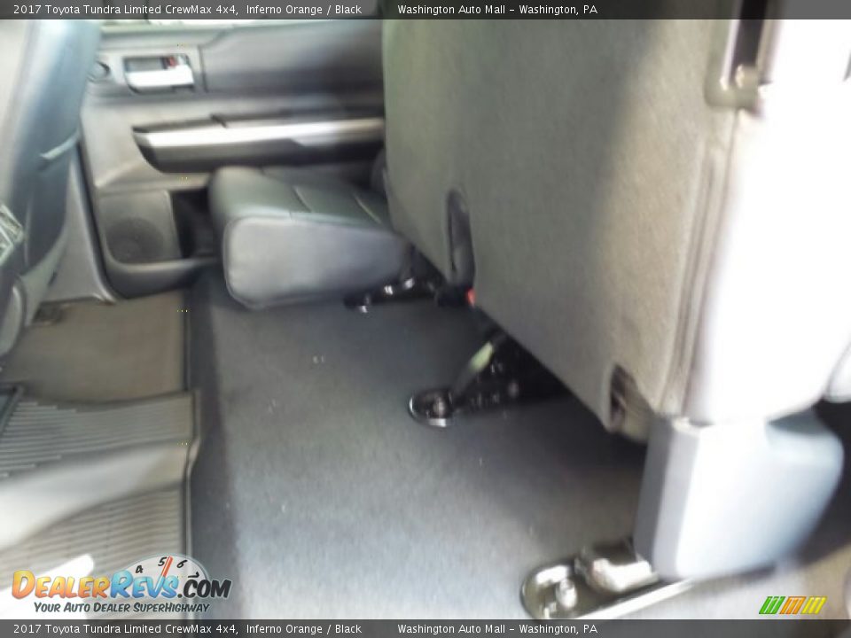 2017 Toyota Tundra Limited CrewMax 4x4 Inferno Orange / Black Photo #14
