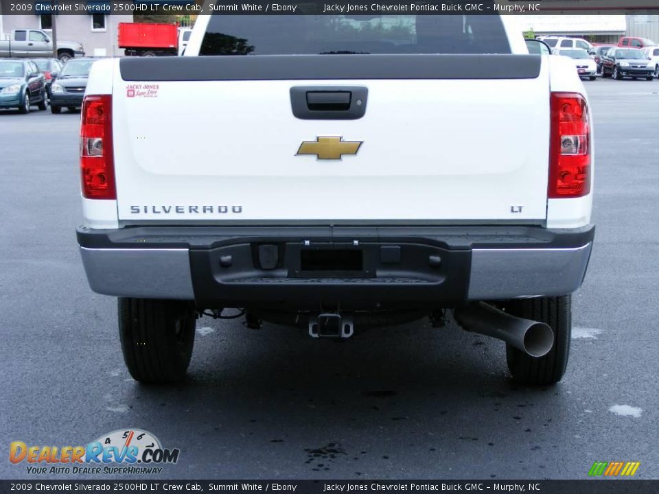 2009 Chevrolet Silverado 2500HD LT Crew Cab Summit White / Ebony Photo #9