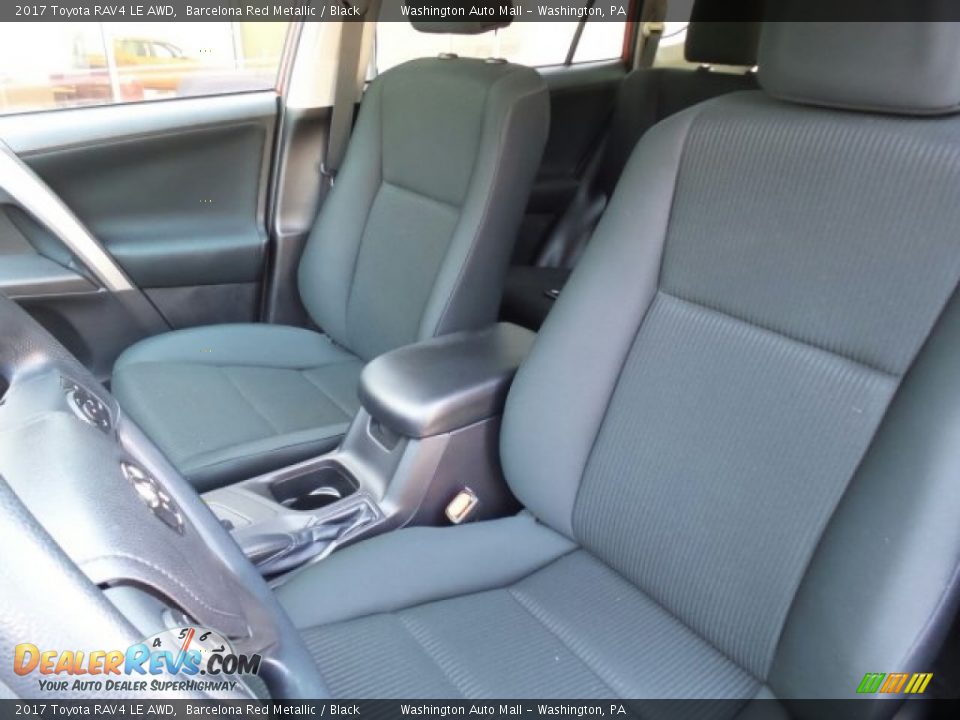 2017 Toyota RAV4 LE AWD Barcelona Red Metallic / Black Photo #10