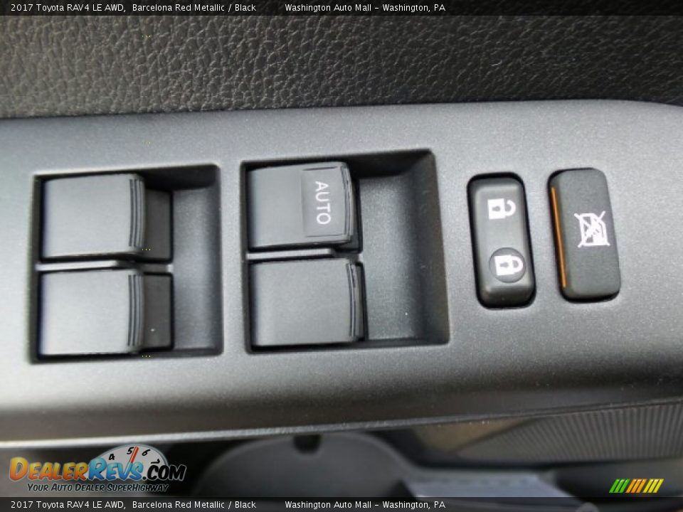 2017 Toyota RAV4 LE AWD Barcelona Red Metallic / Black Photo #15