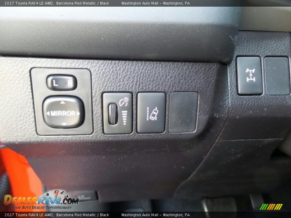 2017 Toyota RAV4 LE AWD Barcelona Red Metallic / Black Photo #16