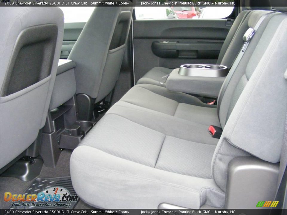 2009 Chevrolet Silverado 2500HD LT Crew Cab Summit White / Ebony Photo #19