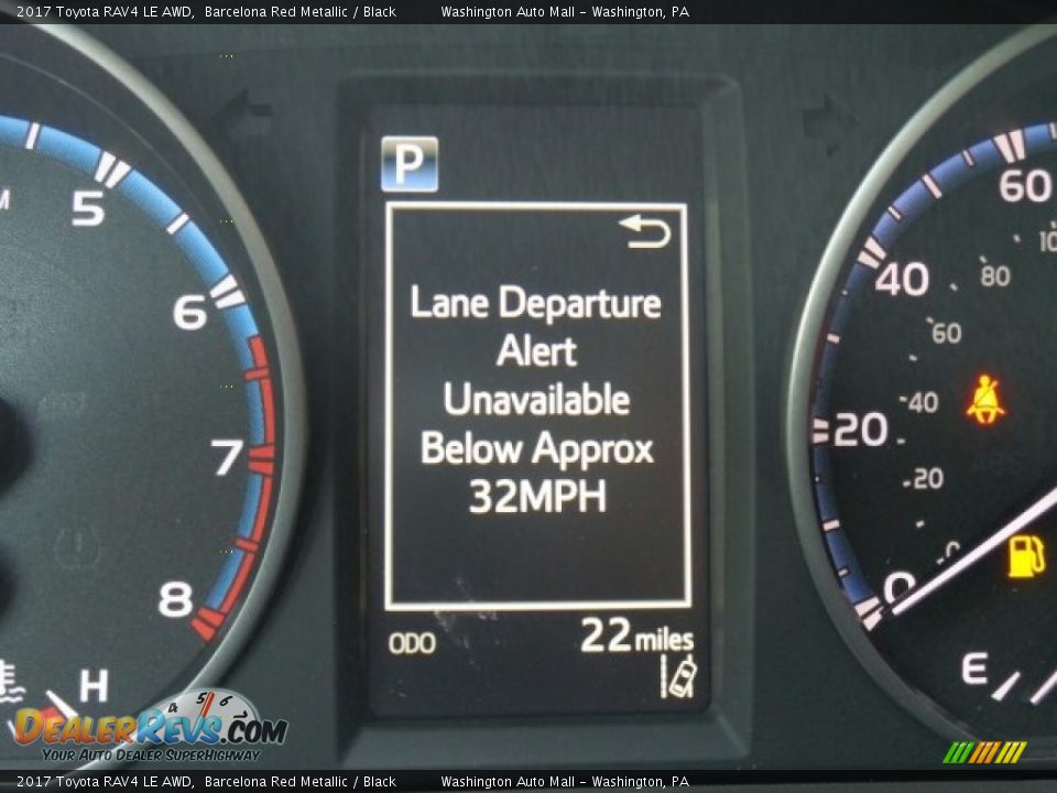 2017 Toyota RAV4 LE AWD Barcelona Red Metallic / Black Photo #19