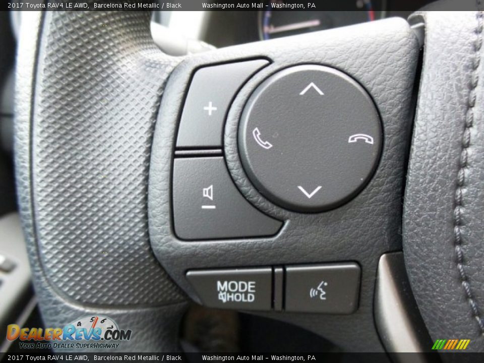 2017 Toyota RAV4 LE AWD Barcelona Red Metallic / Black Photo #29