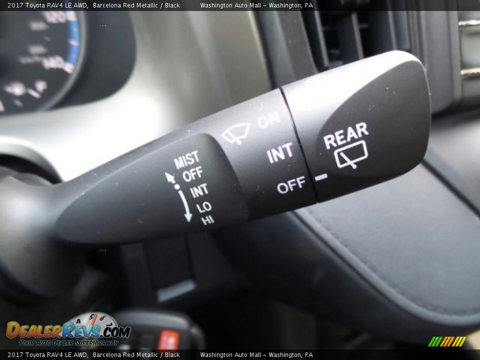 2017 Toyota RAV4 LE AWD Barcelona Red Metallic / Black Photo #32