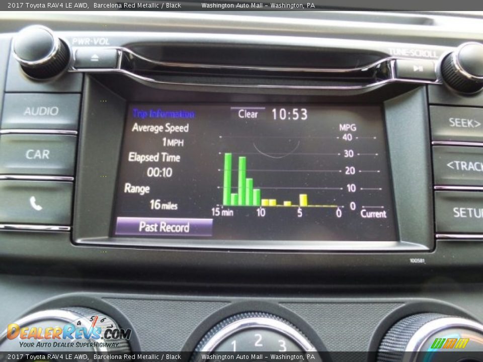 2017 Toyota RAV4 LE AWD Barcelona Red Metallic / Black Photo #34