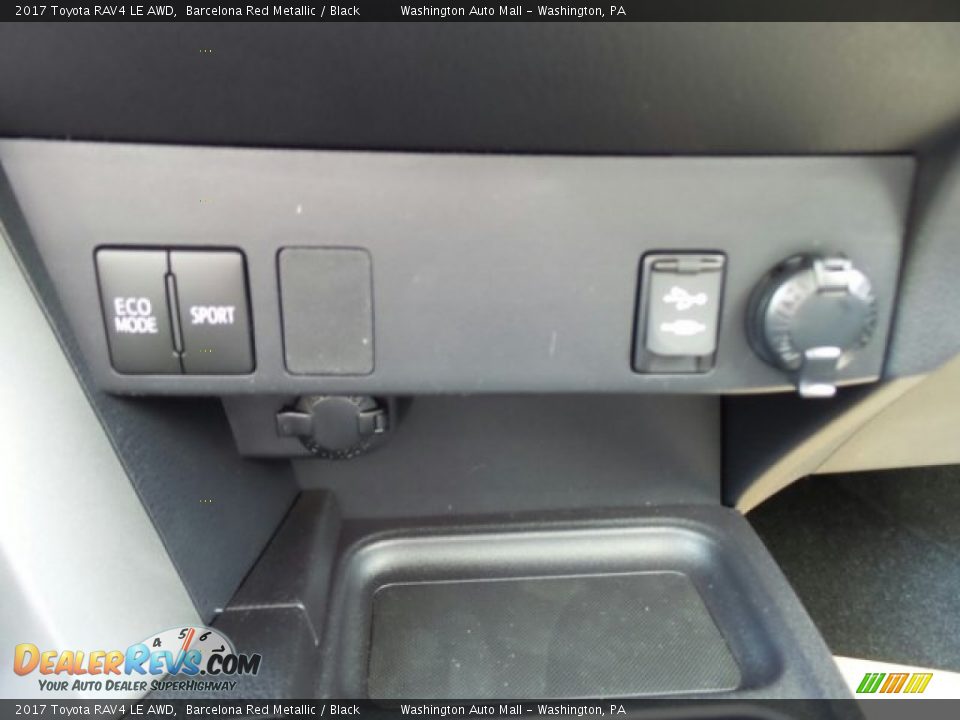 2017 Toyota RAV4 LE AWD Barcelona Red Metallic / Black Photo #36