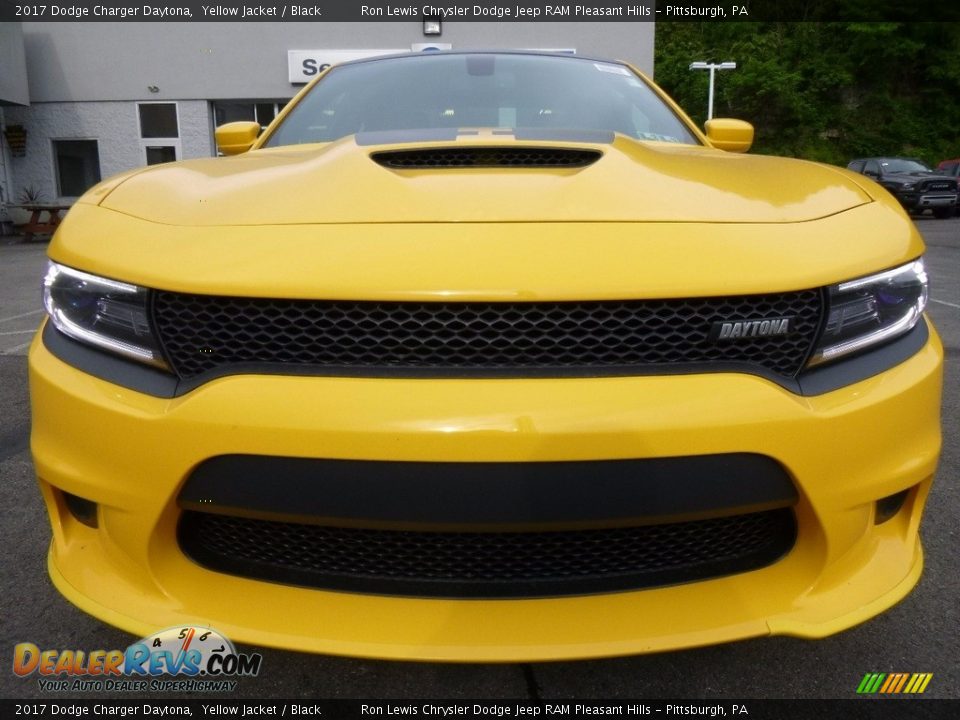 2017 Dodge Charger Daytona Yellow Jacket / Black Photo #8