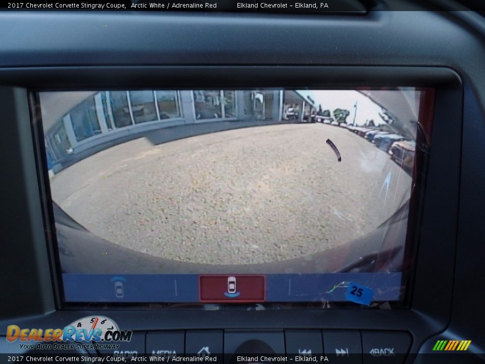2017 Chevrolet Corvette Stingray Coupe Arctic White / Adrenaline Red Photo #29
