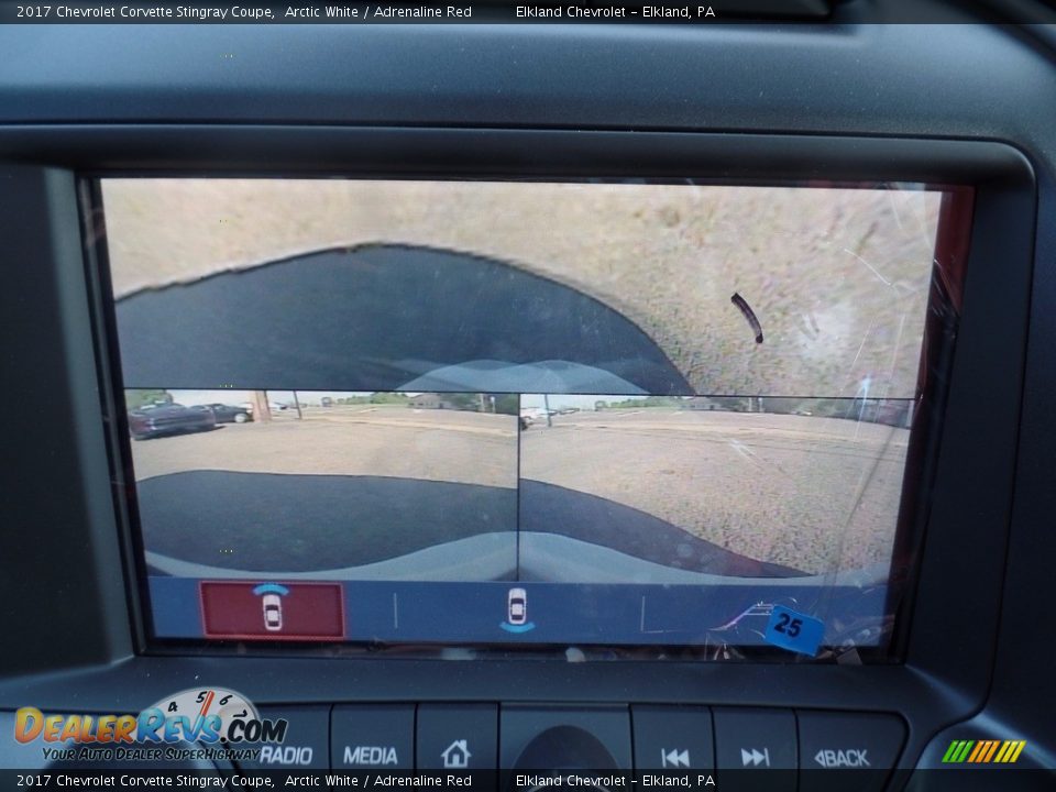 2017 Chevrolet Corvette Stingray Coupe Arctic White / Adrenaline Red Photo #30