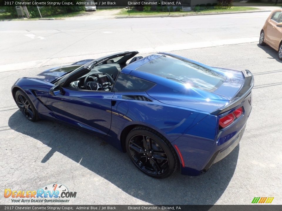 2017 Chevrolet Corvette Stingray Coupe Admiral Blue / Jet Black Photo #2