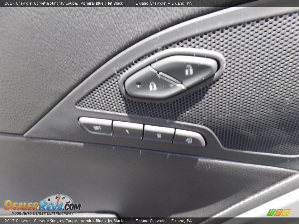 2017 Chevrolet Corvette Stingray Coupe Admiral Blue / Jet Black Photo #18