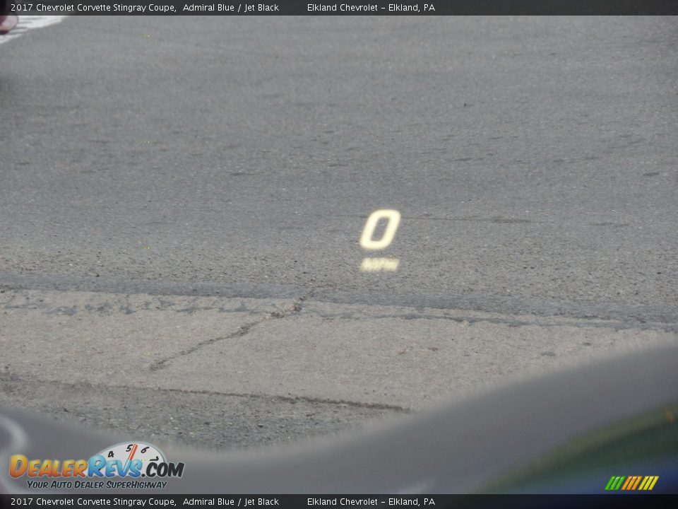2017 Chevrolet Corvette Stingray Coupe Admiral Blue / Jet Black Photo #21