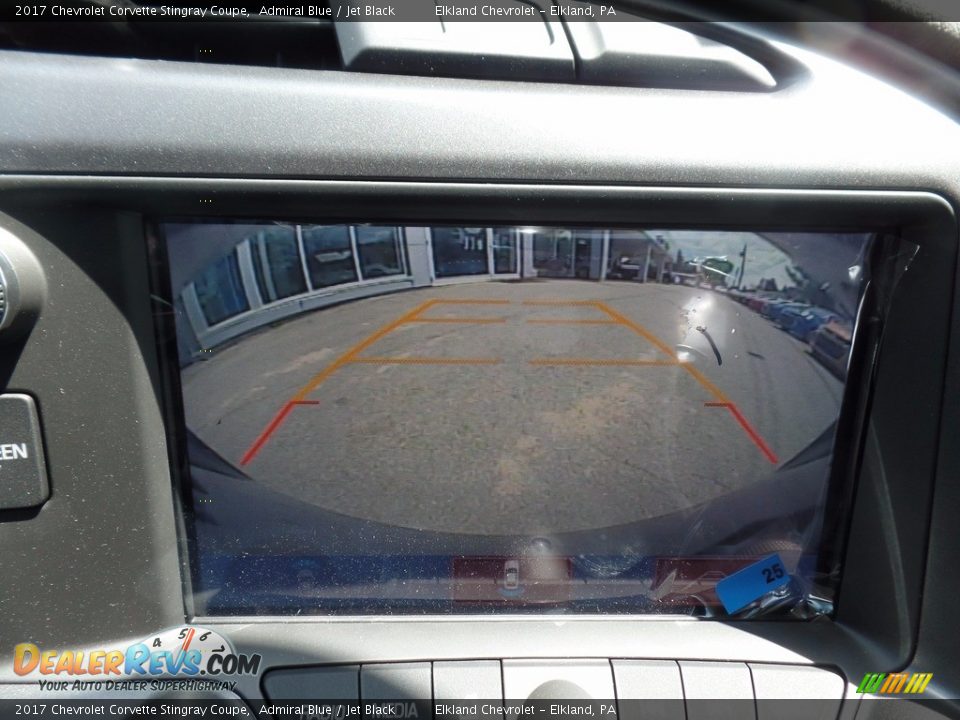 2017 Chevrolet Corvette Stingray Coupe Admiral Blue / Jet Black Photo #29