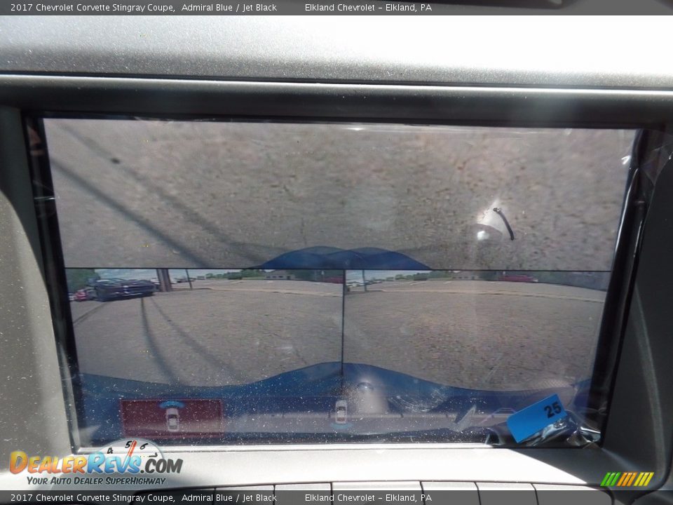 2017 Chevrolet Corvette Stingray Coupe Admiral Blue / Jet Black Photo #30
