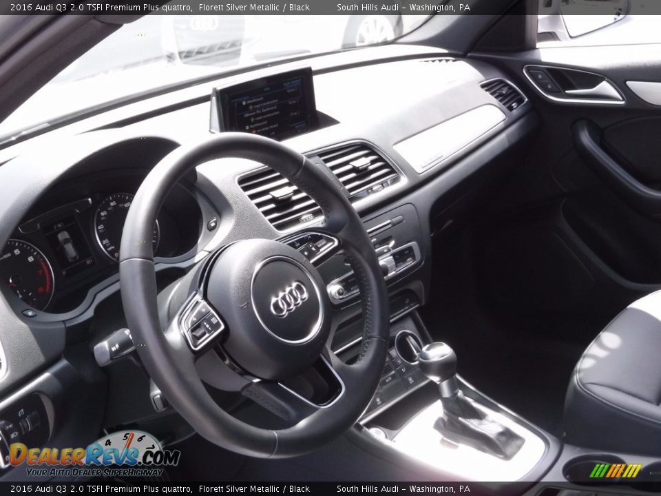 2016 Audi Q3 2.0 TSFI Premium Plus quattro Florett Silver Metallic / Black Photo #20