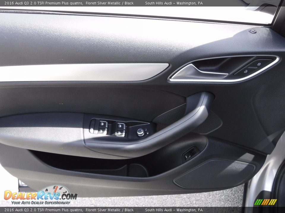 2016 Audi Q3 2.0 TSFI Premium Plus quattro Florett Silver Metallic / Black Photo #23