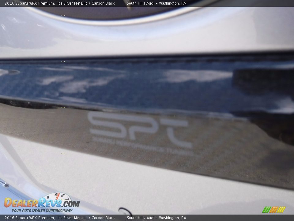 2016 Subaru WRX Premium Ice Silver Metallic / Carbon Black Photo #14