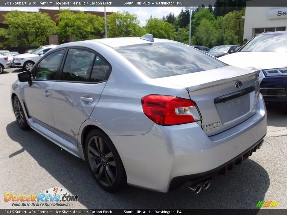 2016 Subaru WRX Premium Ice Silver Metallic / Carbon Black Photo #15