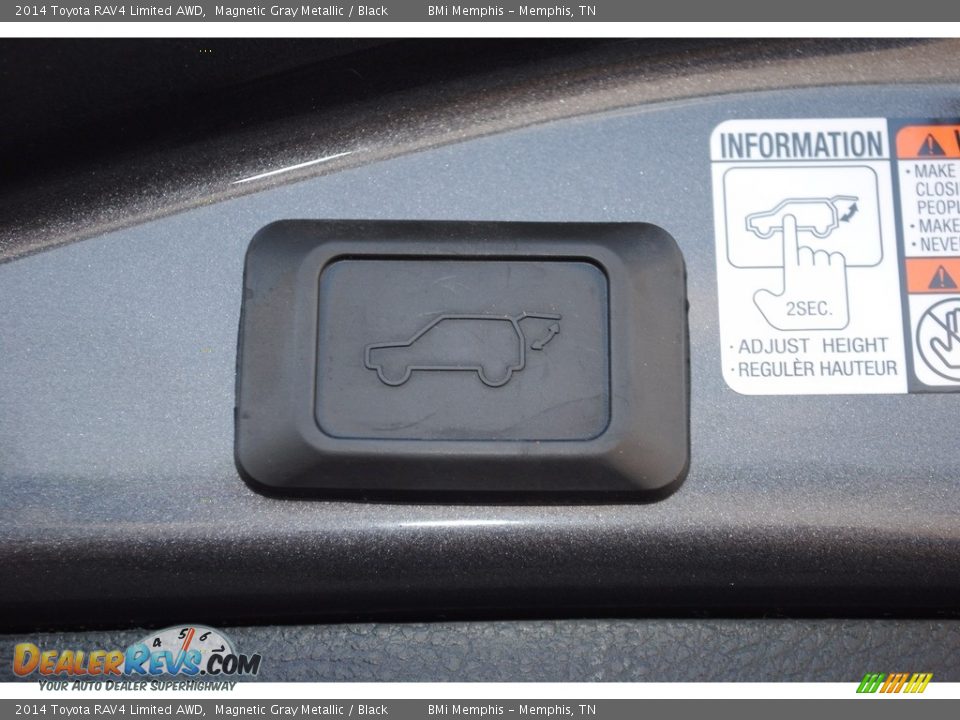 2014 Toyota RAV4 Limited AWD Magnetic Gray Metallic / Black Photo #33