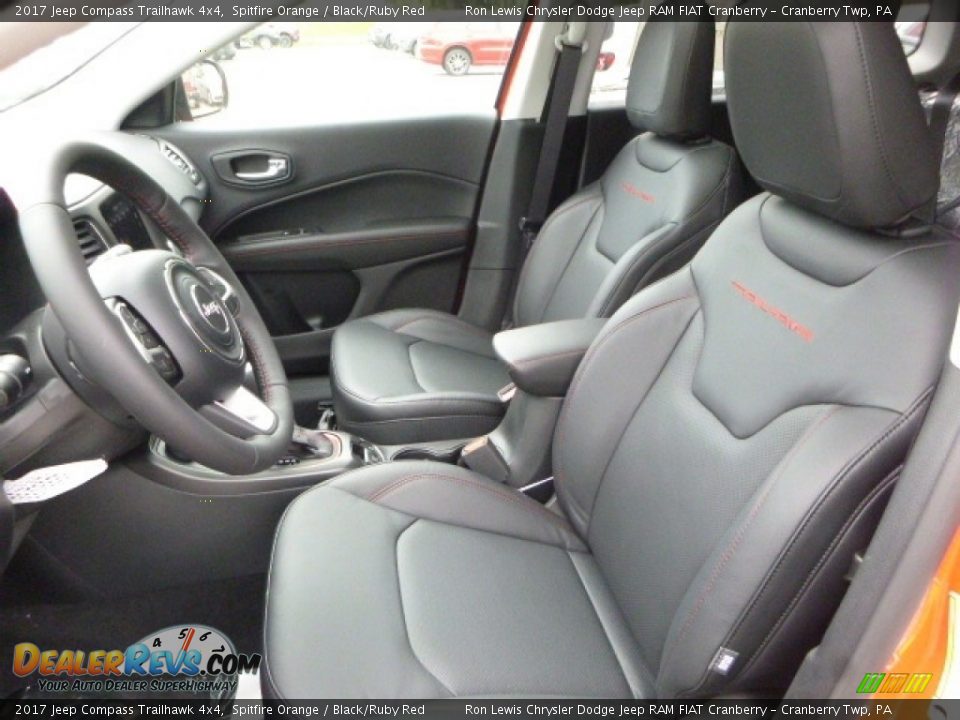 Front Seat of 2017 Jeep Compass Trailhawk 4x4 Photo #13