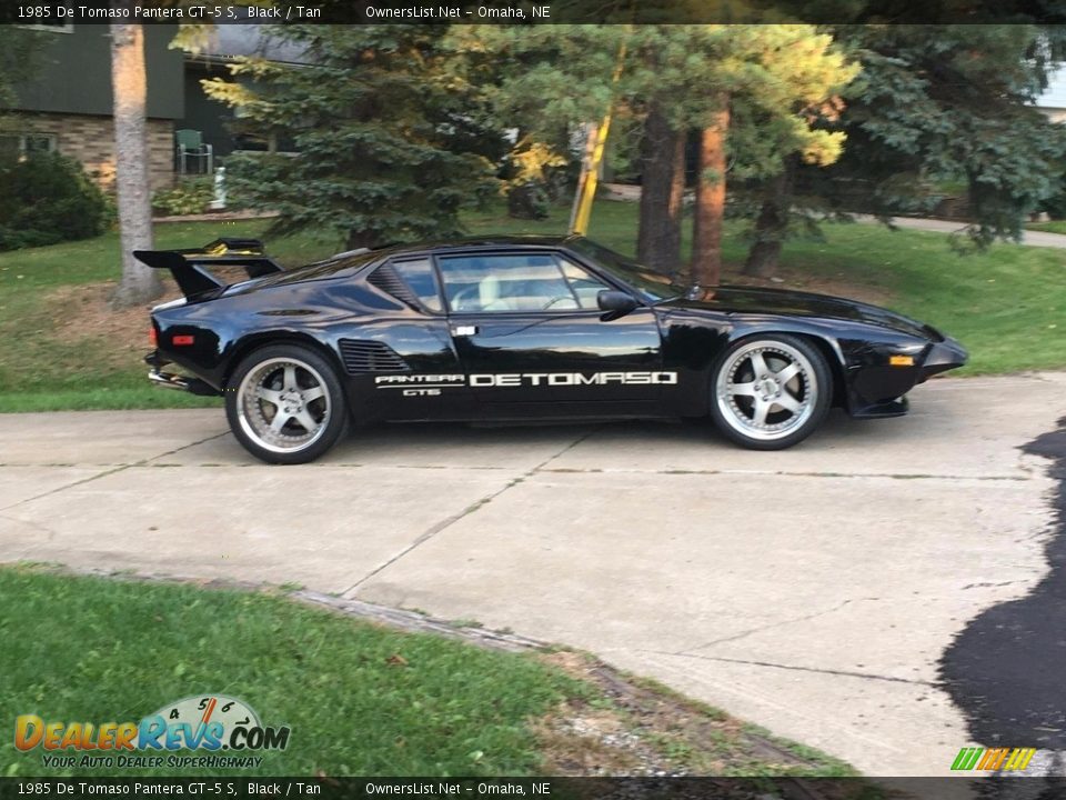 Black 1985 De Tomaso Pantera GT-5 S Photo #1