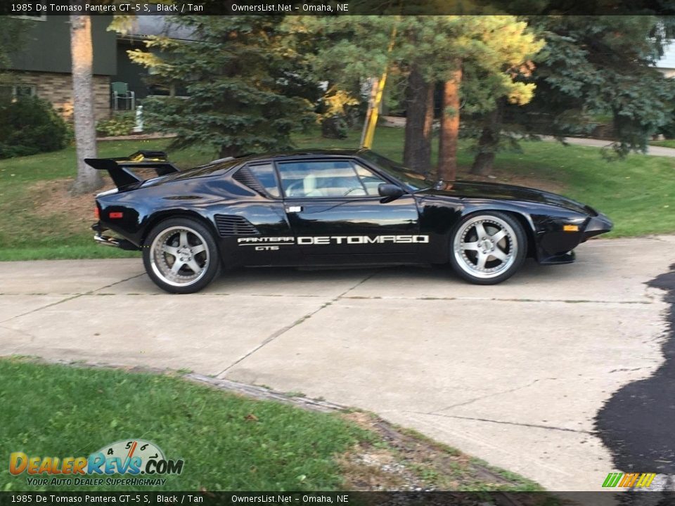 Black 1985 DeTomaso Pantera GT5-S Photo #1