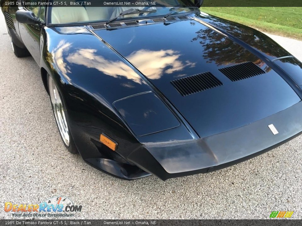 1985 De Tomaso Pantera GT-5 S Black / Tan Photo #5