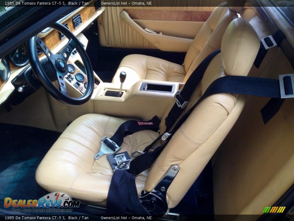 Tan Interior - 1985 De Tomaso Pantera GT-5 S Photo #15