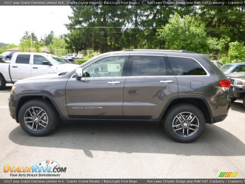 2017 Jeep Grand Cherokee Limited 4x4 Granite Crystal Metallic / Black/Light Frost Beige Photo #2