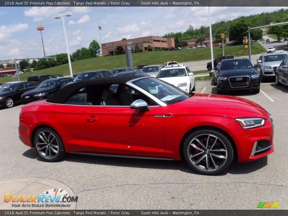 Tango Red Metallic 2018 Audi S5 Premium Plus Cabriolet Photo #14