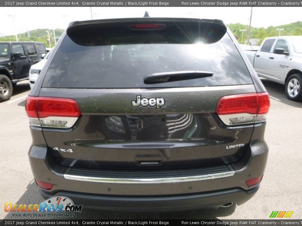 2017 Jeep Grand Cherokee Limited 4x4 Granite Crystal Metallic / Black/Light Frost Beige Photo #4