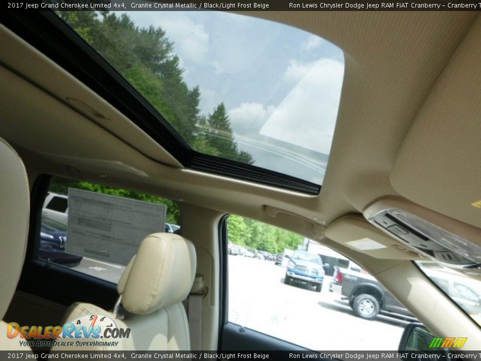 2017 Jeep Grand Cherokee Limited 4x4 Granite Crystal Metallic / Black/Light Frost Beige Photo #9