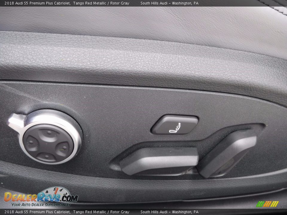 2018 Audi S5 Premium Plus Cabriolet Tango Red Metallic / Rotor Gray Photo #24