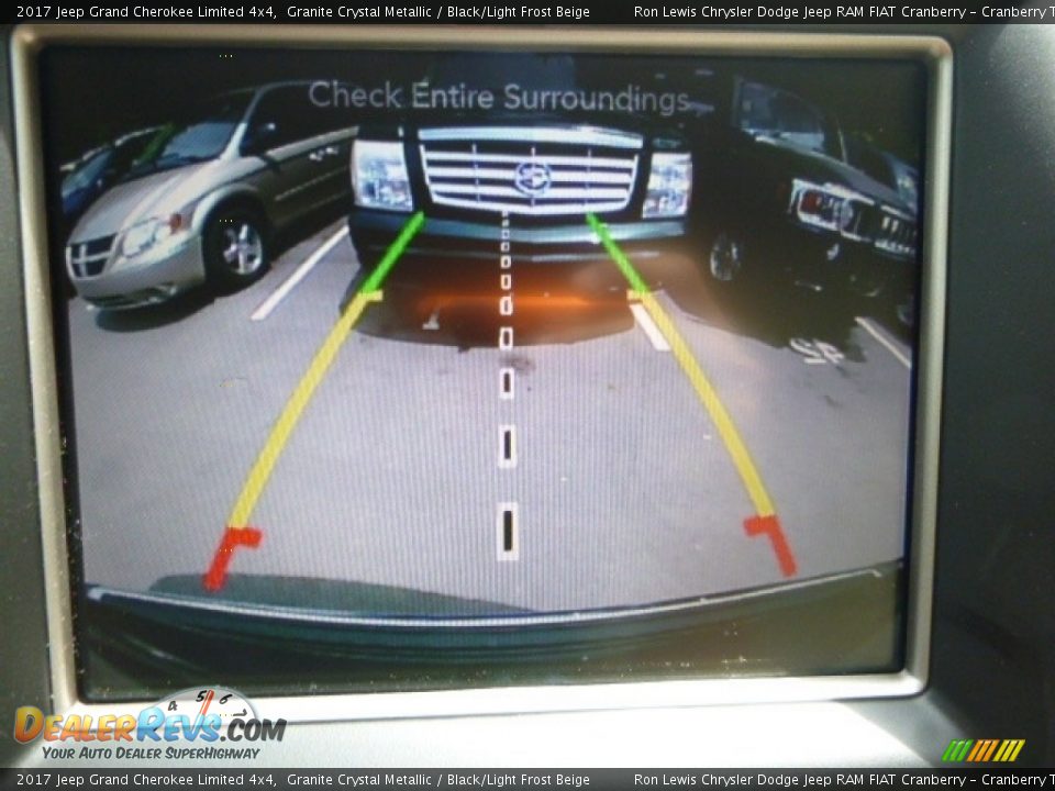 2017 Jeep Grand Cherokee Limited 4x4 Granite Crystal Metallic / Black/Light Frost Beige Photo #17