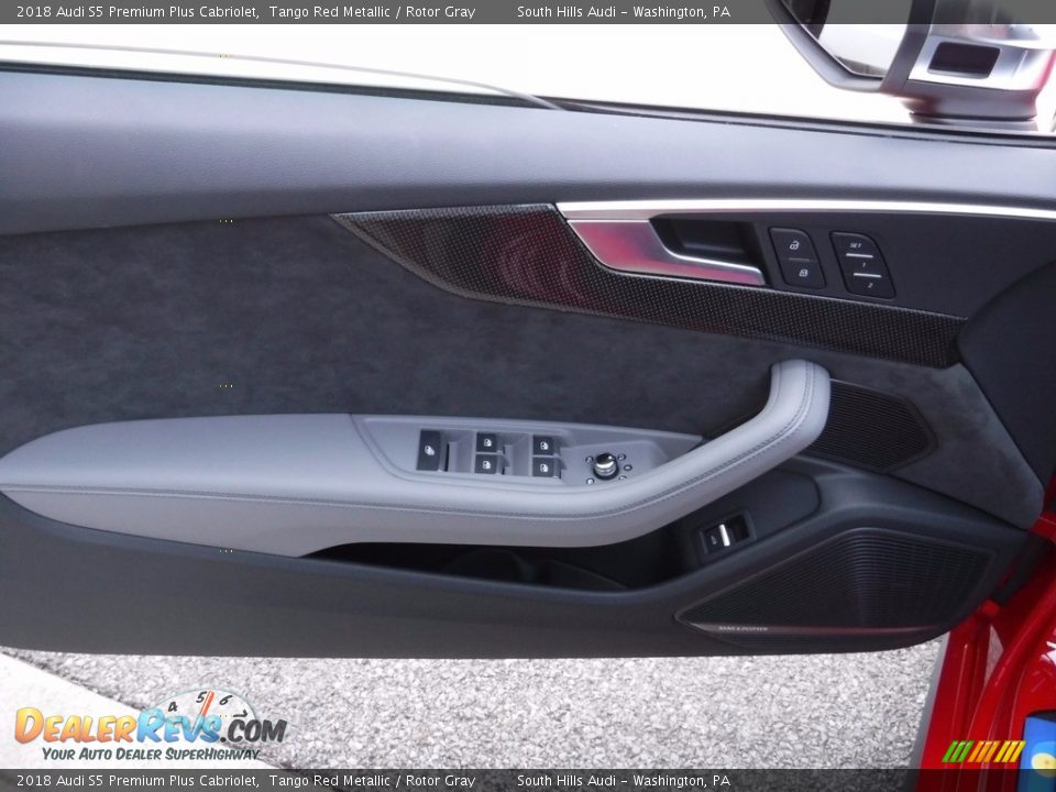 Door Panel of 2018 Audi S5 Premium Plus Cabriolet Photo #26