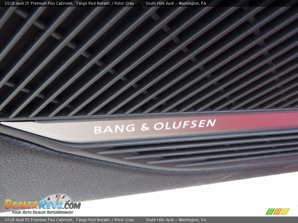 2018 Audi S5 Premium Plus Cabriolet Tango Red Metallic / Rotor Gray Photo #27