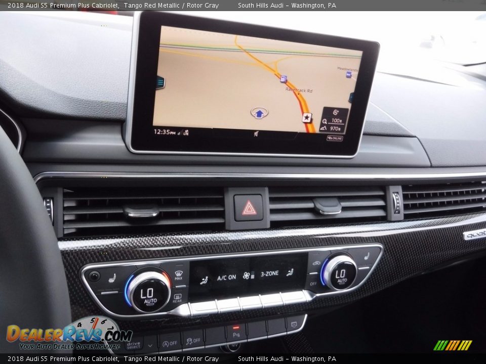 2018 Audi S5 Premium Plus Cabriolet Tango Red Metallic / Rotor Gray Photo #28