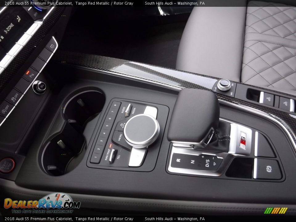 2018 Audi S5 Premium Plus Cabriolet Tango Red Metallic / Rotor Gray Photo #30