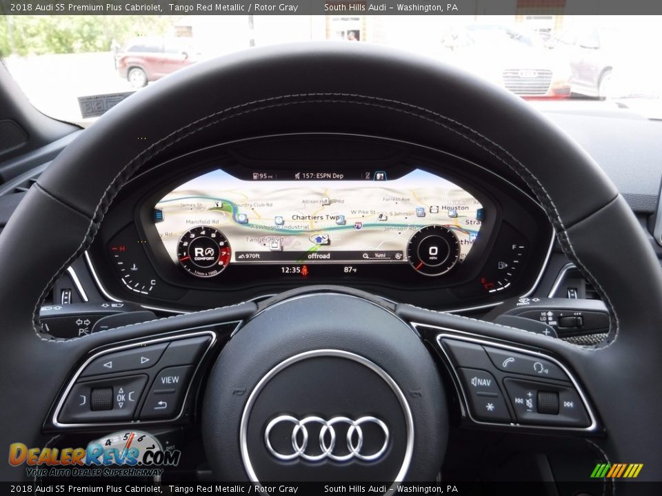 Navigation of 2018 Audi S5 Premium Plus Cabriolet Photo #31