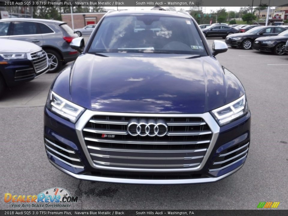 2018 Audi SQ5 3.0 TFSI Premium Plus Navarra Blue Metallic / Black Photo #7
