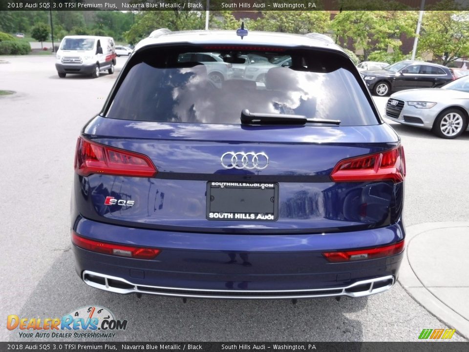 2018 Audi SQ5 3.0 TFSI Premium Plus Navarra Blue Metallic / Black Photo #14