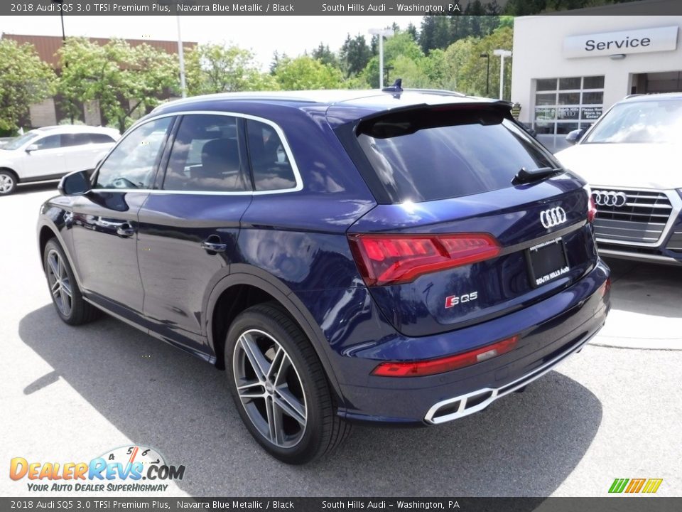 2018 Audi SQ5 3.0 TFSI Premium Plus Navarra Blue Metallic / Black Photo #15