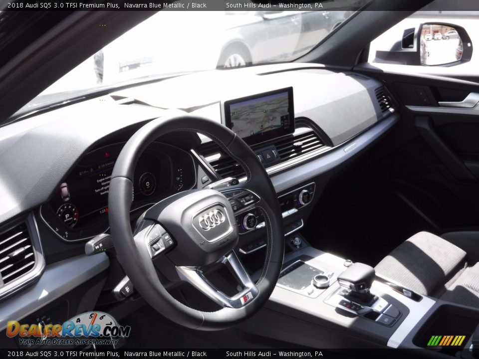 2018 Audi SQ5 3.0 TFSI Premium Plus Navarra Blue Metallic / Black Photo #16