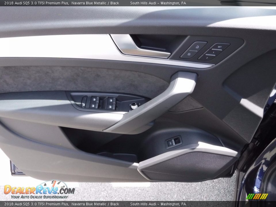 2018 Audi SQ5 3.0 TFSI Premium Plus Navarra Blue Metallic / Black Photo #27