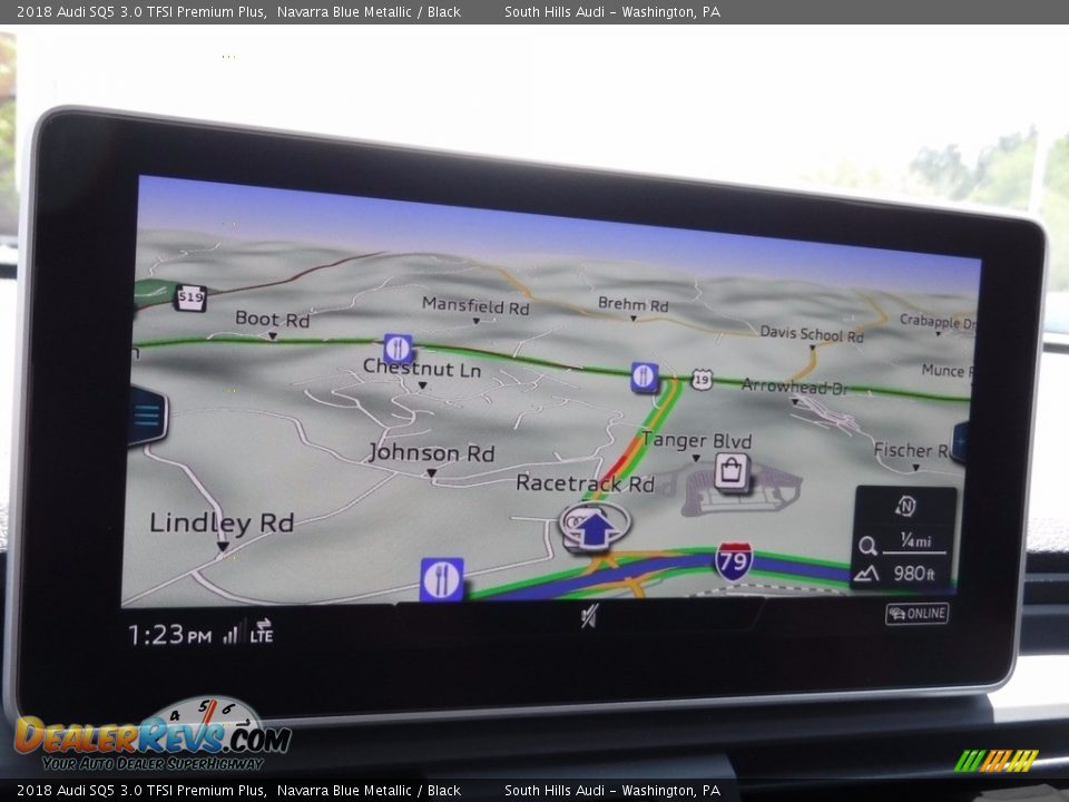 Navigation of 2018 Audi SQ5 3.0 TFSI Premium Plus Photo #29